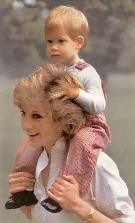 Princess Diana und der kleine Prince Harry